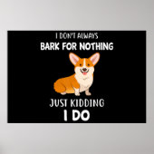 Corgi Poster (Vorne)