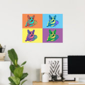 Corgi Poster (Heimbüro)