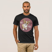 Corgi Potter Magic Wizard Corgi Niedlich Corgi T-Shirt (Vorne ganz)