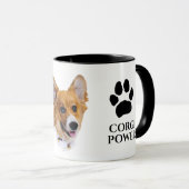 Corgi Power Tasse (VorderseiteRechts)
