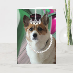 Corgi-Prinzessin Karte