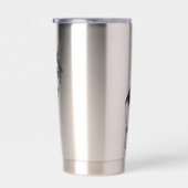 Corgi Prism Holiday Wink Thermobecher (Rechts)