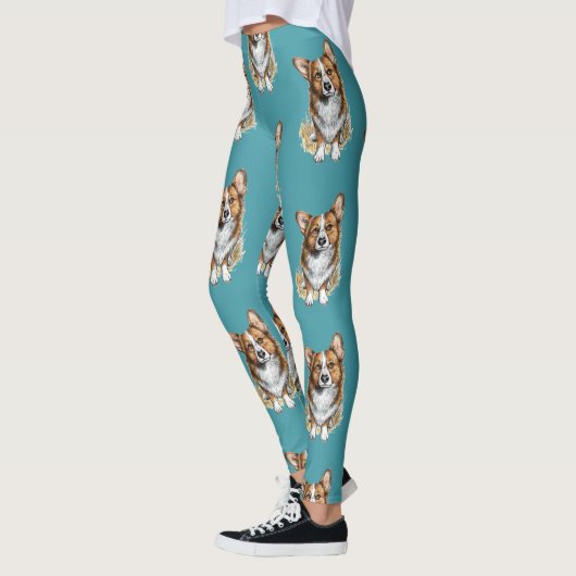 Corgi Pup Leggings (Links)