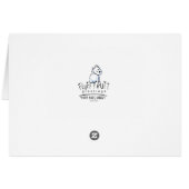 Corgi Puppy Beachy Niedliche Note Card (Rückseite Horizontal)
