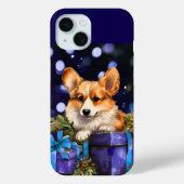 Corgi Puppy Christmas Case-Mate iPhone Case (Rückseite)