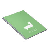 Corgi Puppy Dog Pembroke Welsh Notebook Notizblock (Rechte Seite)
