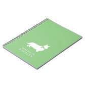 Corgi Puppy Dog Pembroke Welsh Notebook Notizblock (Linke Seite)