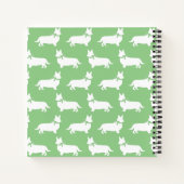 Corgi Puppy Dog Pembroke Welsh Notebook Notizblock (Rückseite)