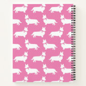 Corgi Puppy Dog Pembroke Welsh Notebook Notizblock (Rückseite)