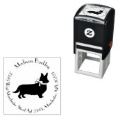 Corgi Puppy Dog Pembroke Welsh Permastempel (Beispiel)