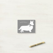 Corgi Puppy Dog Pembroke Welsh Post-it Notes Klebezettel (Auf Schreibtisch)