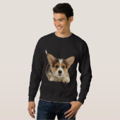 Corgi Puppy Dog Sweatshirt (Vorne ganz)