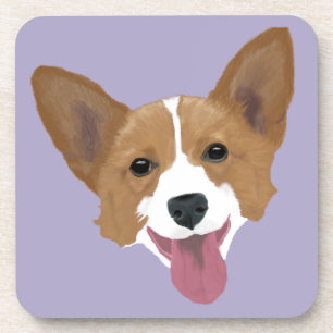 Corgi Puppy Getränkeuntersetzer