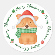 Corgi Puppy Santa Dog Niedlich Festlich Frohe Weih