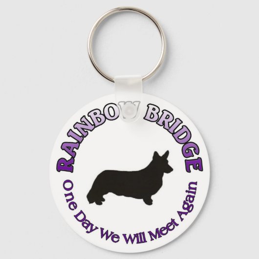 CORGI RAINBOW BRIDGE SCHLÜSSELANHÄNGER (Vorderseite)
