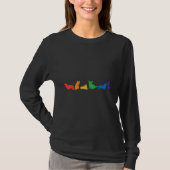 Corgi Rainbow T-Shirt (Vorderseite)
