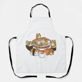 Corgi Ramen Sushi Schürze (Vorderseite)