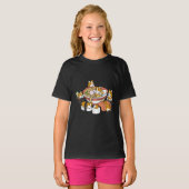 Corgi Ramen Sushi T-Shirt (Vorne ganz)