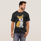 Corgi Referee Whistle T-Shirt (Vorne ganz)