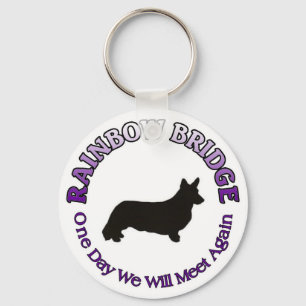 CORGI-REGENBOGEN-BRÜCKEN-SCHLÜSSELANHÄNGER SCHLÜSSELANHÄNGER