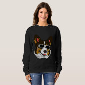 Corgi Rockin Shades Sweatshirt (Vorne ganz)
