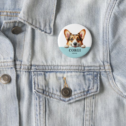 Corgi Round Button Button (Beispiel)