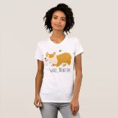 Corgi Round Women's Shirt (Vorne ganz)
