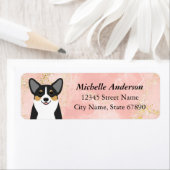 Corgi Rücksendeadressen-Aufkleber (Insitu)