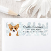 Corgi Rücksendeadressen-Aufkleber (Insitu)