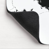 Corgi Ruhe für Fokus Mousepad (Ecke)