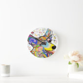 Corgi Runde Wanduhr (Zuhause)