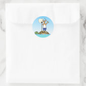 Corgi Sailing Stickers (Tasche)