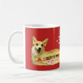 corgi sandwich mug kaffeetasse (Links)