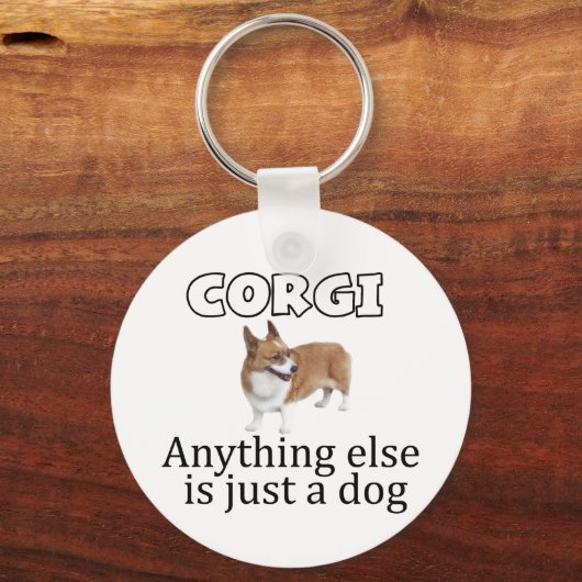 Corgi Schlüsselanhänger (Vorderseite)