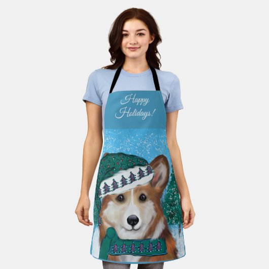 Corgi Schürze (Getragen)