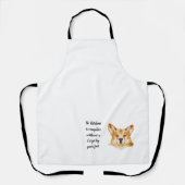 Corgi-Schürze, Hunde-Schürze Schürze (Vorderseite)