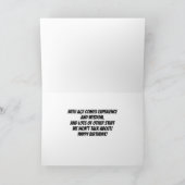 Corgi Secretary Birthday card Karte (Innenseite)