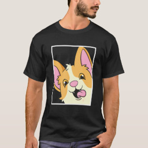 Corgi Selfie Tierhund T-Shirt