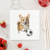 Corgi Serviette (Beispiel)