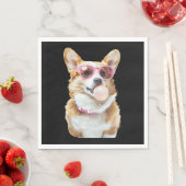 Corgi Serviette (Beispiel)