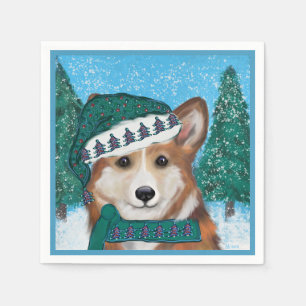 Corgi Serviette