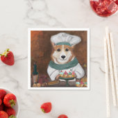 Corgi Serviette (Beispiel)