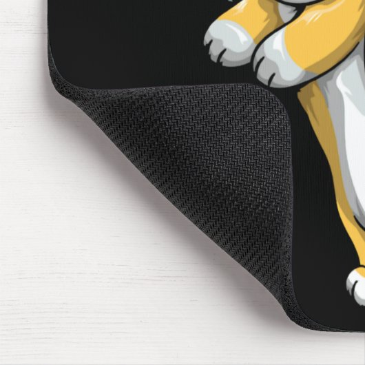 Corgi Shark Funny Corgi Costume 988 Mousepad (Ecke)