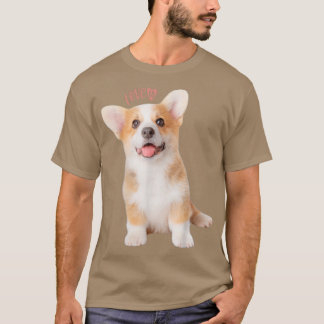 Corgi Shirt Love Is Dog Mom Dad Tee Puppy Pet Wome