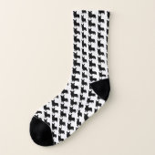 Corgi-Silhouette Socken (Links - Außen)