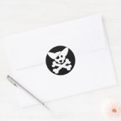 Corgi Skull & Crossbones Stickers (Umschlag)