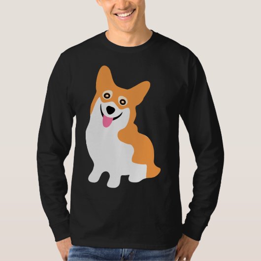 Corgi Smile T-Shirt (Vorderseite)