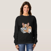 Corgi Snooze Sweatshirt (Vorne ganz)
