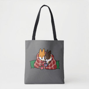 Corgi Snuggles erstklassige Taschen-Tasche Tasche