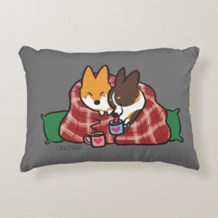 Corgi Snuggles Kissen